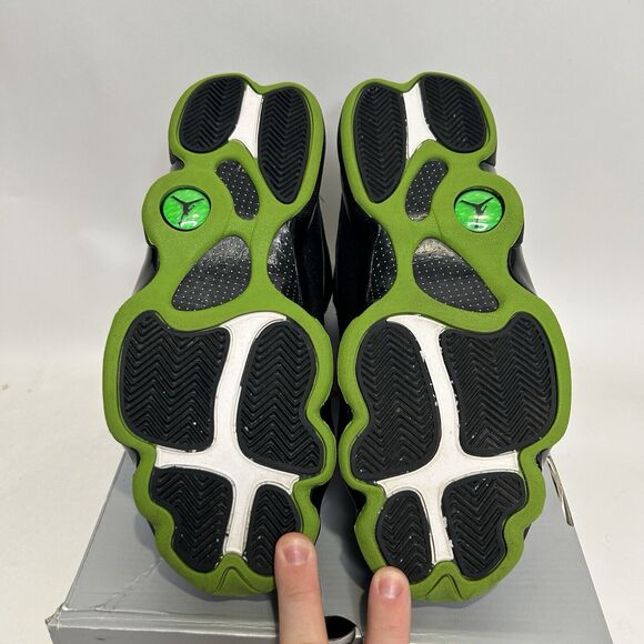 Nike Shoes Air Jordan 13 Retro “Altitude/Black Green” 2017 - Picture 7 of 9